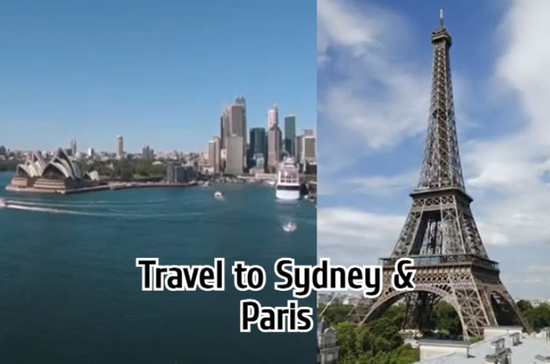 City of love Sydney and Paris Travel